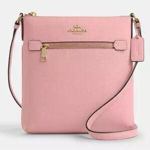 Coach Mini Rowan File Bag, Pink, NWT